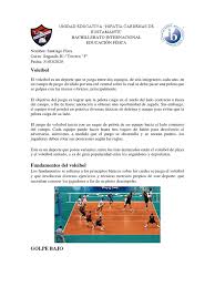 El objetivo es pasar el balón al otro lado del campo luego de tres toques. 1 Vole Voleibol Juegos De Habilidad Fisica