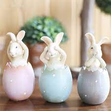 See more ideas about dragon egg, dragon, dragon figurines. Lovely Retro Vintage Resin Rabbit Figurines In Egg Couple Kissing Rabbit Statue Handmade Easter Ornament Gifts Figurine Resine Figurine Statuefigurine Ornaments Aliexpress