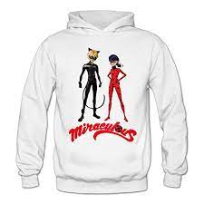 Caili Womens Miraculous Ladybug Anime Hoodies Sweatshirts Xxl White Want To Know More Click On The Image Th Ladybug Outfits Sweatshirts Miraculous Ladybug