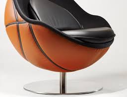 Baseball bean bag chair pouf only a cool contemporary bag chair for kids. Nba Basketball Lounge Chair Gadget Flow