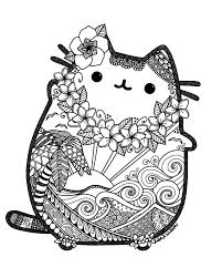 You can print or color them online at getdrawings.com. Pusheen Coloring Pages Print Them Online For Free