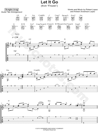 Apr 29, 2014 learn guitar tab video posted by admin. Sungha Jung Let It Go Single Version Guitar Tab In E Minor Download Print Sku Mn0189548