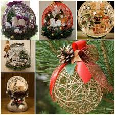 Learn how to make these beautiful yarn balls in this simple diy tutorial! Wonderful Diy Yarn Ball Ornaments For Christmas