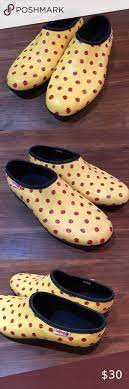 Ranger Slip On 11 Ladybug Garden Water Clog Shoes In 2021 Clogs Shoes Brown Leather Dress Shoes Black Leather Dress Shoes