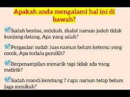Tanda dia jodoh kita menurut al quran. Tanda Jodoh Menurut Islam Abu Bazir