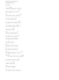 I dik dik biography many pop bands from the sixties had to face the new musical tastes at the turn of the seventies, and i dik dik were one of these, and like i giganti and equipe. Andrea Bocelli La Voce Del Silenzio Testo E Accordi