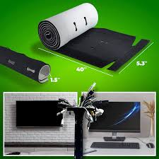 We did not find results for: Buy Cable Management Box Cord Organizer And Cover With Cable Kit Desk Wall Mounted Tv Video Game And Computer Wire Holder Hider Protector With Cable Sleeve Black Edition By Tokye