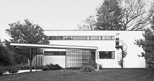 Un bagno "Bauhaus style" per la Gropius House, in New England