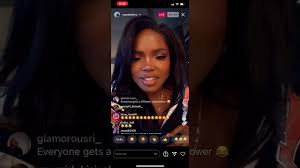 In the image, the pair can be seen. Ryan Destiny Instagram Live 12 20 2020 Youtube