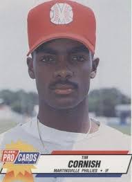 Tim Cornish 1992 Fleer ProCards #3069 RC Martinsville Phillies  *AutographDen*