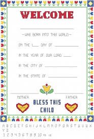 Welcome home cross stitch pattern, modern cross stitch, floral flower wreath cross stitch, room wall decor, hoop art, home sweet home ohwowstitch 5 out of 5 stars (957) sale price $4.90 $ 4.90 $ 7.00 original price $7.00 (30% off. Welcome Home Baby Sampler Cross Stitch Pattern Chart Graph