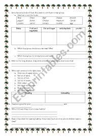 Reading , grammar, listening and vocabulary.it. Science Healthy And Unhealthy Food Esl Worksheet By Suharyati