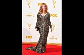The actress heads to set for her show good girls in los angeles. Christina Hendricks Emmy Awards Nominations And Wins Television Academy