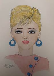 1950s, I just love the space ship drawing.