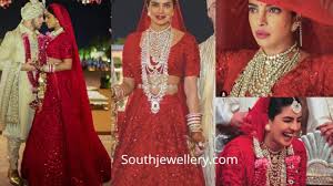 Sabyasachi has posted new pictures of her as a sabyasachi bride in a deep red lehenga from the day of the hindu wedding and we must say, we cannot stop obsessing over them. I Bought Priyanka Chopra Sabhayasachi Lehenga Replica Ltfab Lehenga Bridal Lehenga Jomso Lehenga Youtube