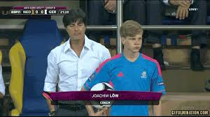 Managers at this summer's european championship will be reluctant. Joachim Low Sniff Gif