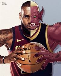 Lj 23 Possible Character For Space Jam 2 Nba Basketball Art Basketball Players Nba Nba Pictures