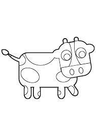 40 Ausmalbilder Kuh Coloring Pages