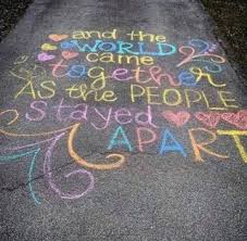Reflections Of A Music And Yoga Teacher The Thank You Walk Sidewalk Chalk Art Chalk Art Quotes Chalk Art