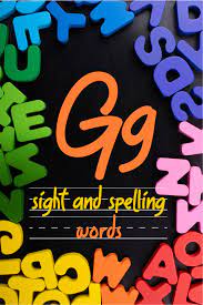 Scrabble helper tool that helps you find high scoring words. Words That Start With The Letter G Spelling And Sight Words For Kids