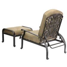 Lebanon Adjustable Patio Chair With Ottoman Modern Patio Furniture Club Chairs Chair And Ottoman