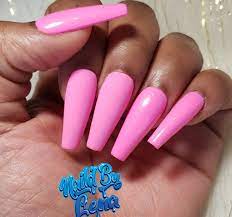 Simple Set Press On Nails Fake Nails Bling Nails Plain Nails Solid Color Nails Plain Nails Solid Color Nails Bright Summer Acrylic Nails