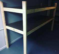 Werkzeug und baumaterial für profis und heimwerker. Relatively Simple Large Bulk Storage Shelves For The Basement Each Shelf Has 3 X8 Of Storage Area All Built With Cheap 2x4 Lumber Studs And A Couple Sheets Of On Sale Hardwood Paneling Woodworking