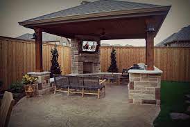 Shop for slipcovers in decor. Entertain In Your Yard With The Right Custom Patio Cover Texas Outdoor Oasis