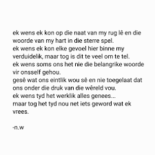 1 1 1 inligtingstuk, gediggie, storie emosies 1 sinonieme, trappe van vergelyking, plakkaat 3. Die Woorde Van My Hart Gedigte Deur N W Facebook