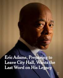 Eric Adams en Fordham Rd, El Bronx