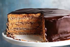 Hazelnut And Coffee Dacquoise With Chocolate Glaze Dacquoise Recipe Desserts Dacquoise