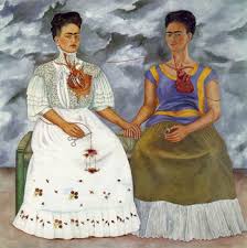 Frida kahlo de rivera), или магдале́на ка́рмен фри́да ка́ло кальдеро́н (исп. The Two Fridas Wikipedia