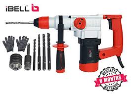 Boray hammer drill machine 24mm,26mm,28mm. Buy Ibell Ibl Rh28 101 Heavy Rotary Hammer Core Drill Machine 1000w 750rpm 26mm 6 Months Warranty Online At Low Prices In India Ibell Ibl Rh28 101 Heavy Rotary Hammer Core Drill Machine 1000w 750rpm 26mm 6 Months Warranty Reviews Ratings