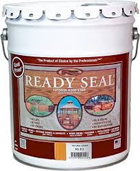 The sides are western cedar and the floor alaska. Ready Seal 512 5 Gallon Pail Natural Cedar Exterior Stain And Sealer For Wood Amazon Com