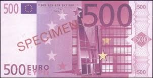 Falls sie zum rechnen euroscheine brauchen, können sie diese hier in sehr guter qualität ausdrucken, zusammenfalten und kleben und haben so in kurzer zeit. 26 Aller 500 Euro Scheine Sind In Spanien In Umlauf Wochenblatt Es