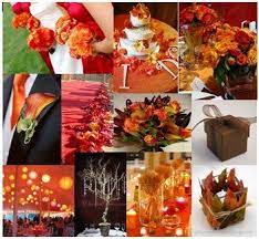 Burnt Orange Color Theme Project Wedding Wedding Themes Fall Burnt Orange Weddings Wedding Color Pallet
