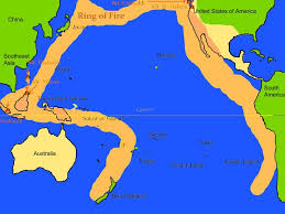 The Ring Of Fire Is The Place That Has A Lot Of Earthquakes And Volcanic Eruption