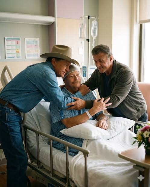 George Strait and Sylvester Stallone support Alan Jackson during health  struggles