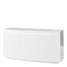 This item can be delivered to you by 27 jul, we will contact to book once item is ready for dispatch. Parini Curved Sideboard In White High Gloss With Light Sideboards Fishpools