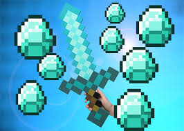 Follow the vibe and change your wallpaper every day! Minecraft Diamond Sword Wallpaper By Turtle Edits On Deviantart