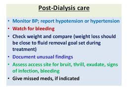 Nursing Care Of Patient On Dialysis
