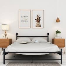 Give it a big of masculinity, with a touch of rustic power, as you lay on your bed, feeling the warmth of the wood with the cold intensity of the iron. We Love Metal Bed Frames