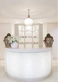The Spa Reception Salon Reception Furniture Spa Decor Salon Reception Desk
