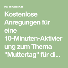 June 11, 2021 muttertags quiz senioren. Kostenlose Anregungen Fur Eine 10 Minuten Aktivierung Zum Thema Muttertag Fur Die Betreuung Von Senioren Und Menschen M Mutter Muttertag Aktivierung Senioren