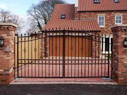 Our video guide shows how to fit the hinges, gate furniture and gat. Installing Driveway Gates For Homeowners