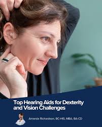 Do you or a loved one have significant dexterity or vision challenges and  wonder if hearing aids can accommodate your needs? After more than 20 years  fitting hearing aids, Amanda Richardson, Board-Certified