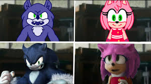 Sonic The Hedgehog Movie AMY SONIC BOOM vs WEREHOG Uh Meow All Designs  Compilation - YouTube