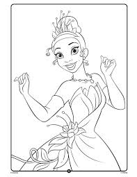 Free shipping on orders over $25. Color Our Disney Princess Tiana Coloring Page Kids Can Celebrate The Princess And Disney Princess Colors Disney Coloring Pages Disney Princess Coloring Pages