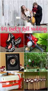 My Rock N Roll Wedding The Domestic Geek Blog Rock N Roll Wedding Music Note Centerpieces Music Centerpieces