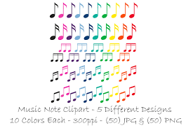 Watercolor colorful music notes clipart, music notes clip art, music clipart, 22 png watercolor graphics commercial use, digital, scrapbook bbtracy 5 out of 5 stars (19) Music Note Clipart Colorful Music Notes By Gjsart Thehungryjpeg Com